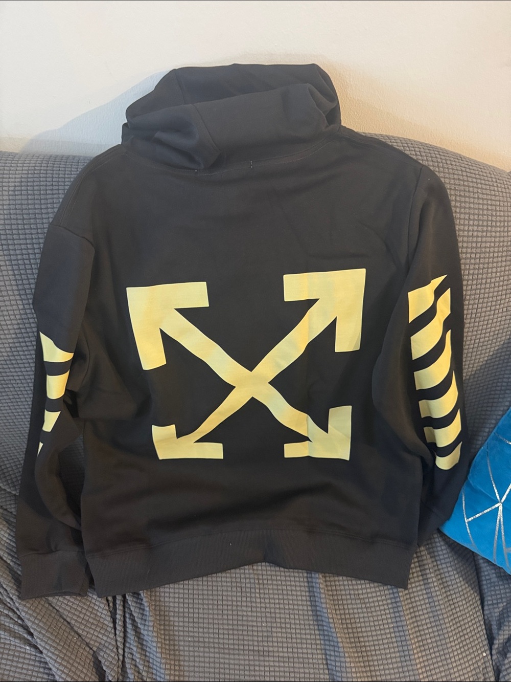 Off-White Caravaggio-Print Hoodie, featuring a classic painting graphic🔥New! XXL - Picture 3 of 7